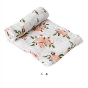 “Little unicorn” cotton swaddle